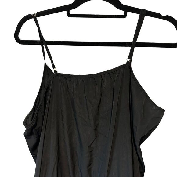 J.Crew Black Spaghetti Strap Drapey Romper - Picture 4 of 8